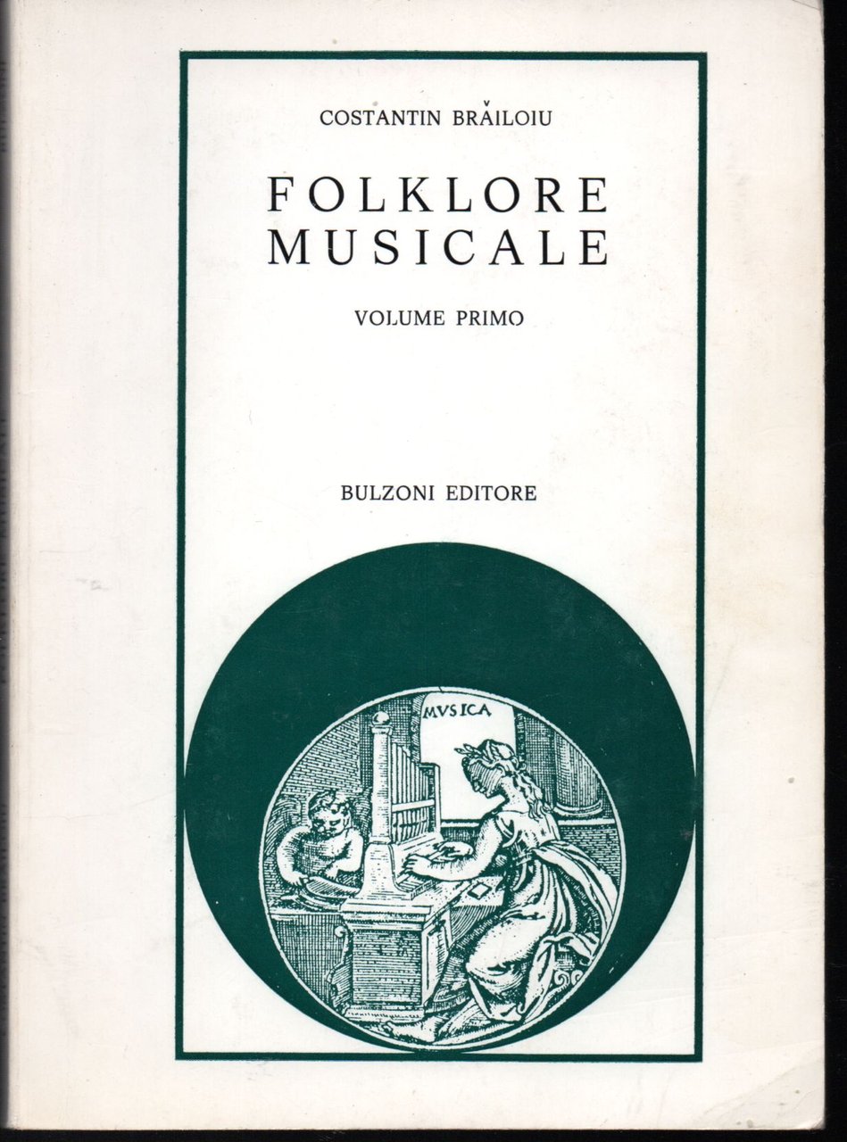 Folklore musicale Volume primo