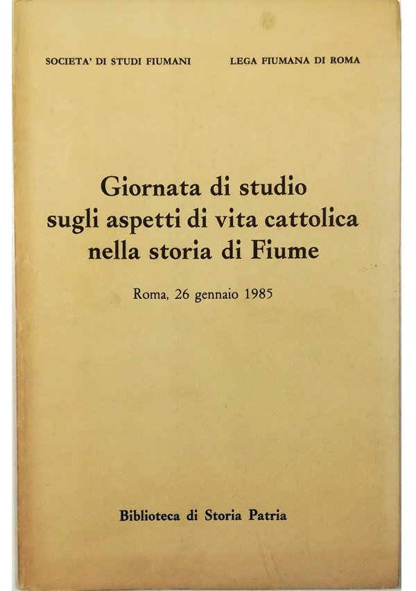 Giornata di studio sugli aspetti di vita cattolica nella storia …