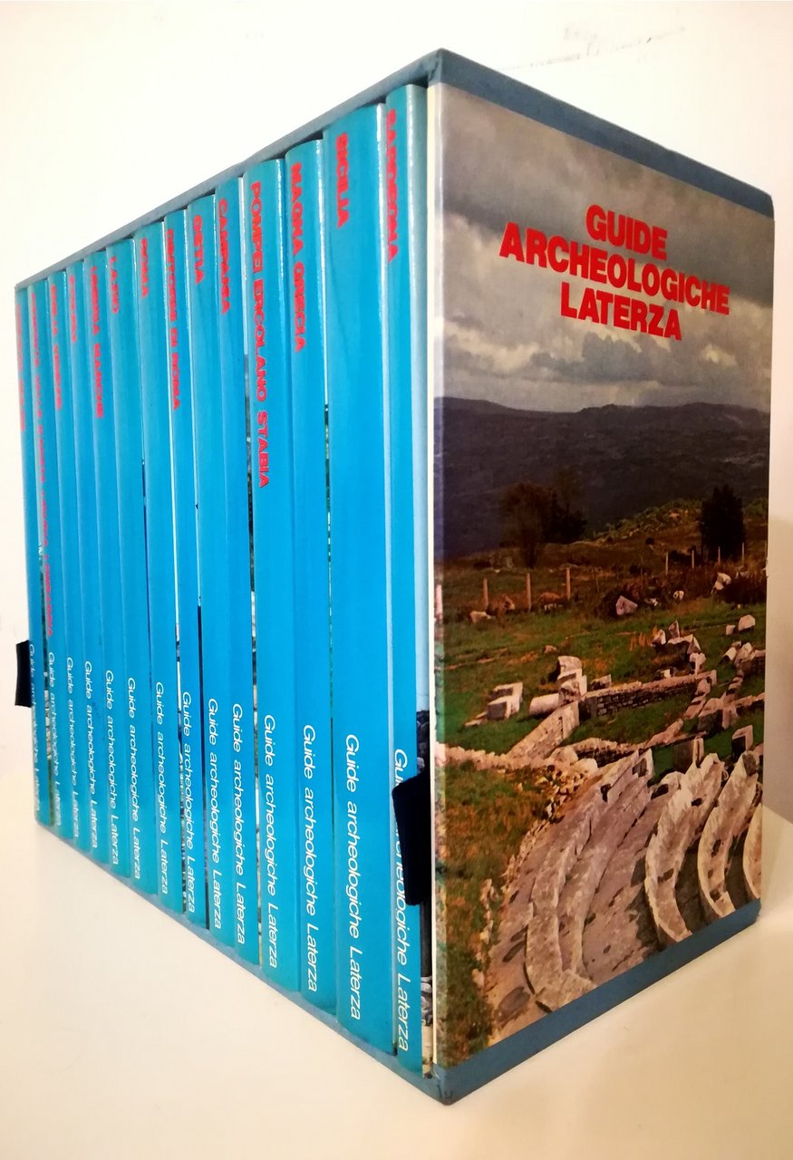 Guide archeologiche Laterza - completo in 14 voll. in cofanetto …