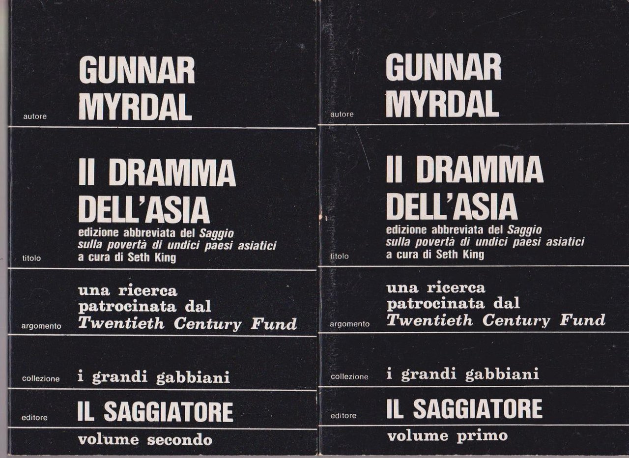 Il dramma dell'Asia Edizione abbreviata del Saggio sulla povertà di …