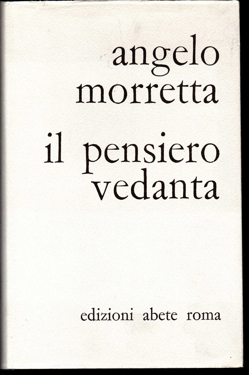 Il pensiero vedanta