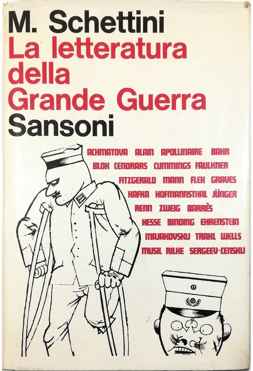 La letteratura della Grande Guerra