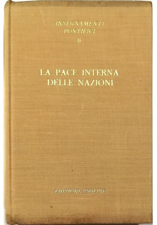 La pace interna delle nazioni Introduzione ed indici sistematici dei …