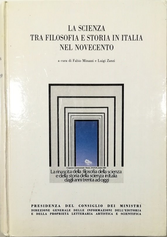 La scienza tra filosofia e storia in Italia nel Novecento …