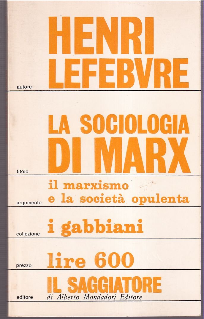 La sociologia di Marx