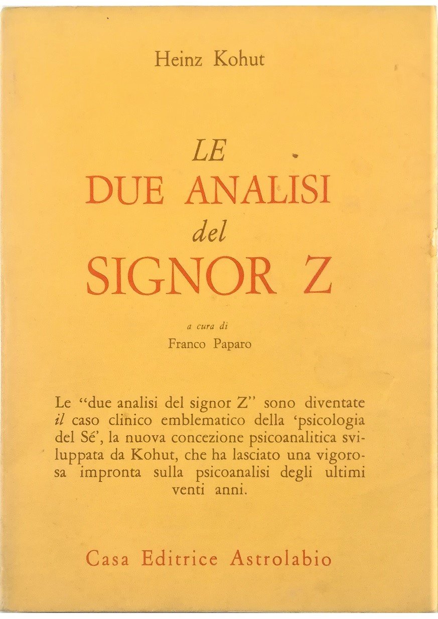 Le due analisi del signor Z