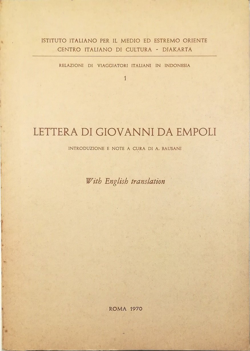 Lettera di Giovanni da Empoli Introduzione e note di A. …