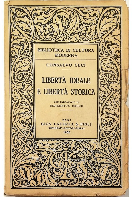 Libertà ideale e libertà storica