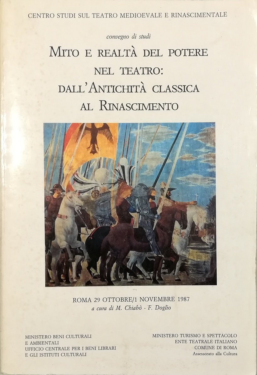 Mito e realtà del potere nel teatro: dall'Antichità classica al …