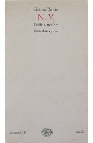 N.Y. Undici settembre Diario di una guerra