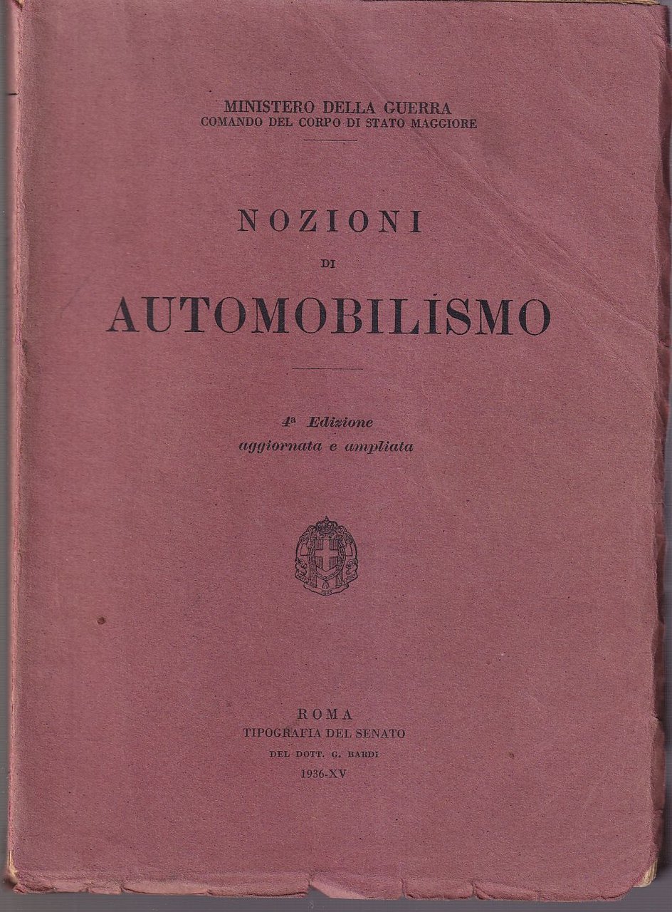 Nozioni di automobilismo 4a edizione aggiornata e ampliata