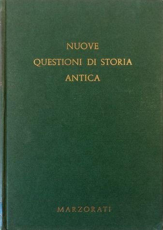 Nuove questioni di storia antica