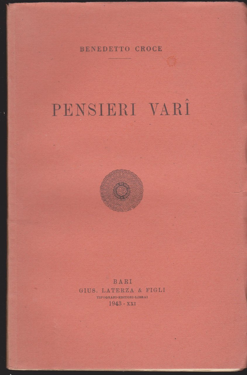Pensieri vari