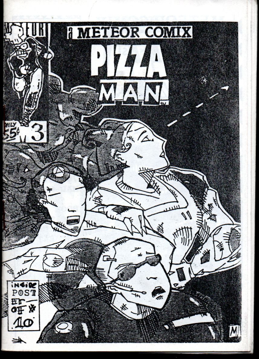 Pizza Man A Meteor comix