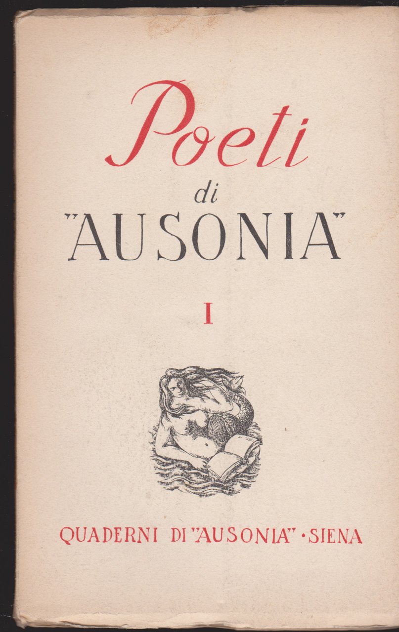 Poeti di "Ausonia" I A cura di Luigi Fiorentino