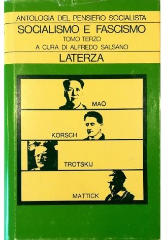 Socialismo e fascismo Tomo terzo