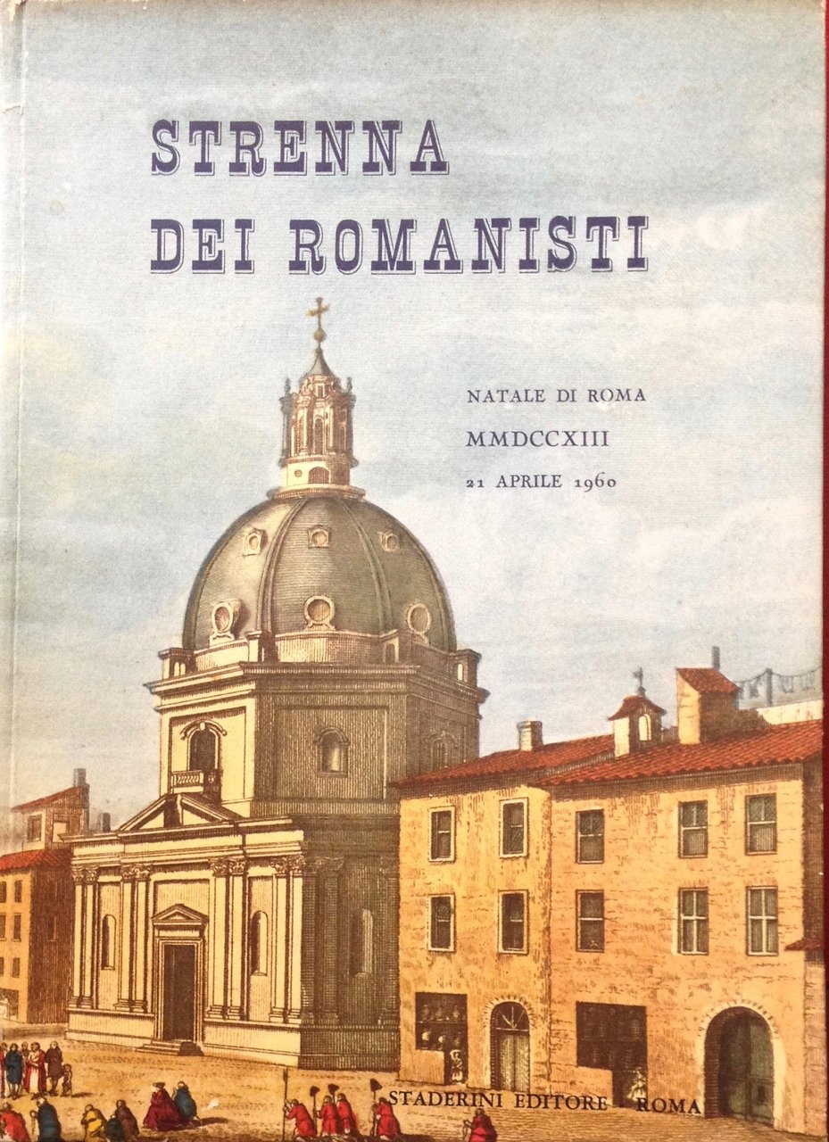 Strenna dei romanisti Natale di Roma 1960