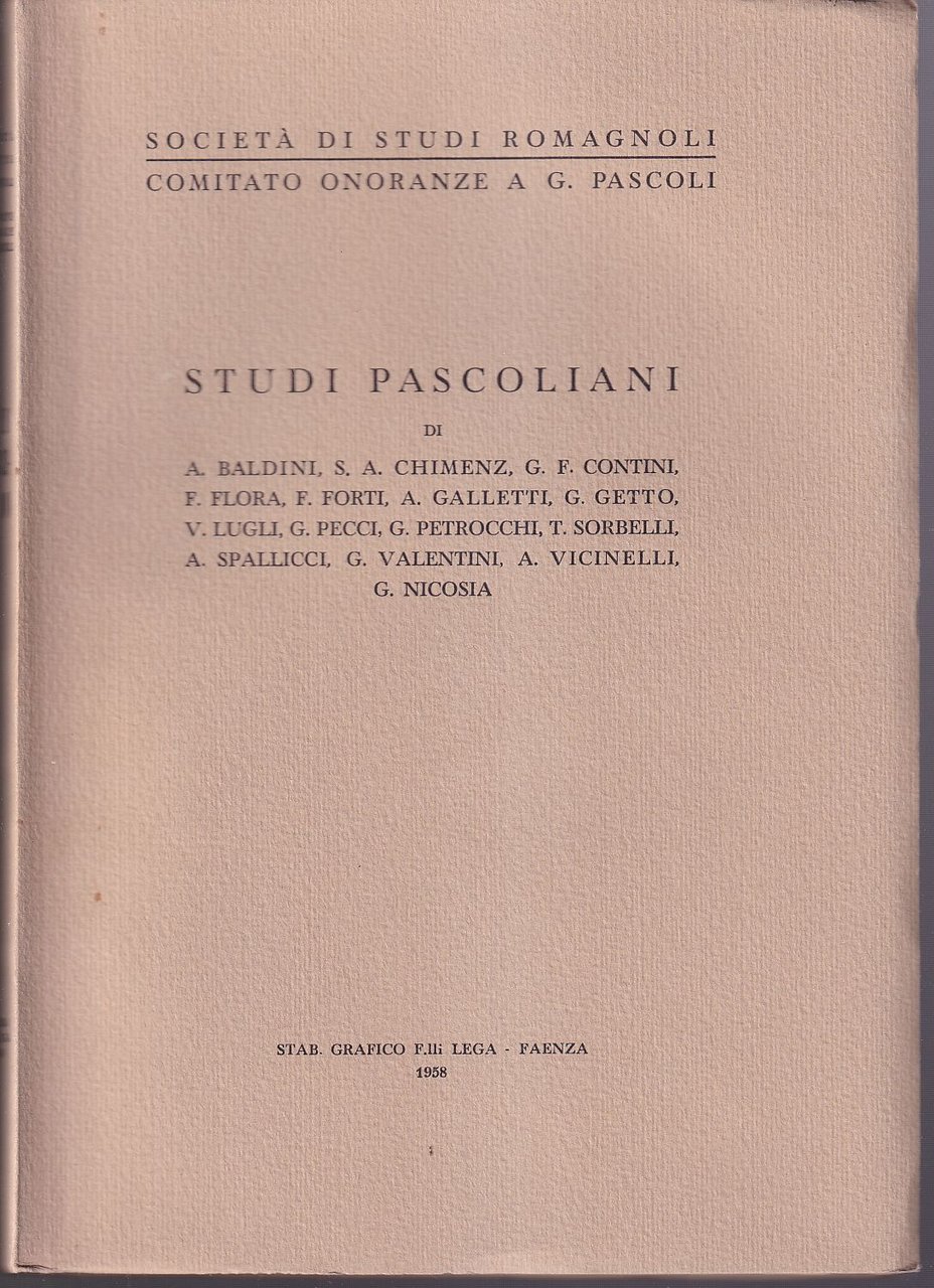 Studi pascoliani