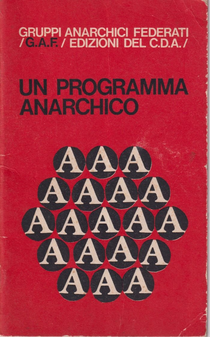 Un programma anarchico