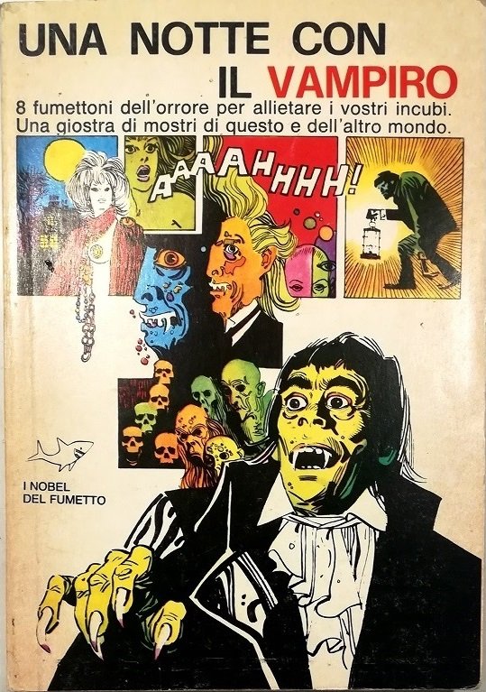 Una notte con il vampiro 8 fumettoni dell'orrore per allietare …