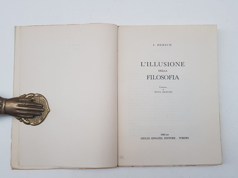 L'illusione della filosofia.