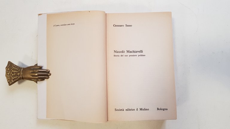 Niccolò Machiavelli. Storia del suo pensiero politico.