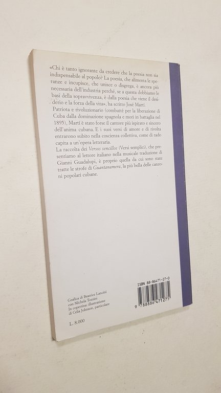 Guantanamera. Le più belle poesie cubane.