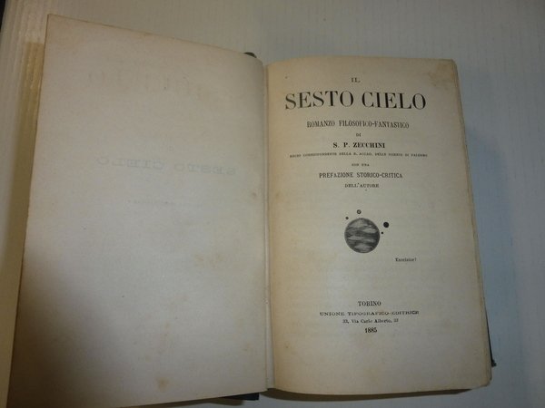 Raccolta di testi di S. P. Zecchini: 1) Il sesto …