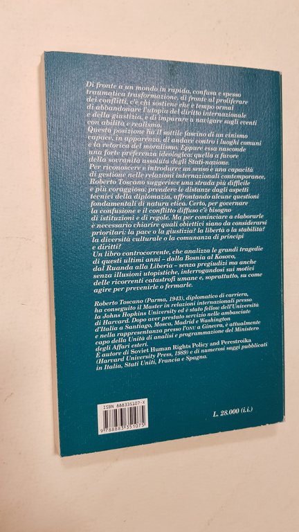 Il volto del nemico. La sfida dell'etica nelle relazioni internazionali.