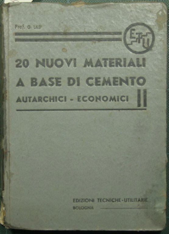 20 nuovi materiali a base di cemento