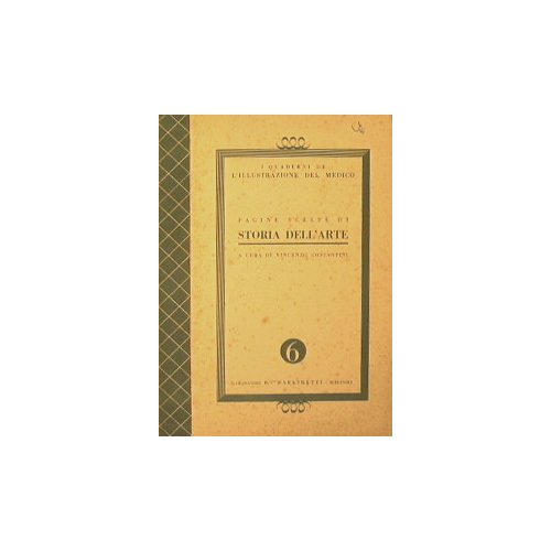 Pagine scelte di storia dell'arte