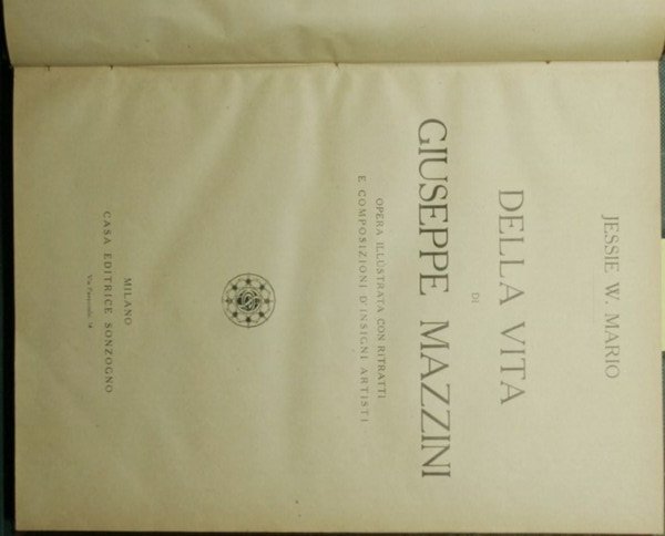 Della vita di Giuseppe Mazzini