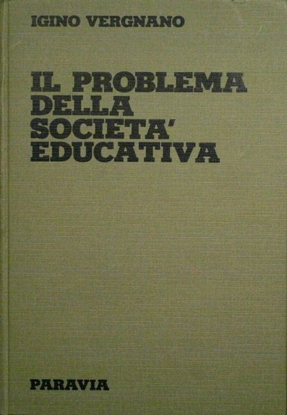 Il problema della società educativa