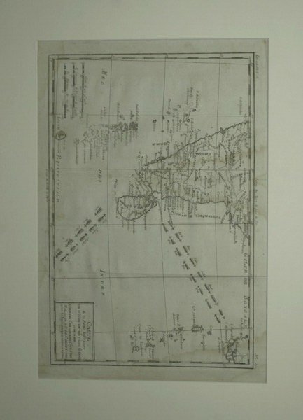 Carte de la partie inferieure de l'Inde en de Cadu …