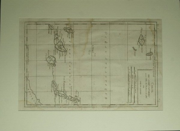 Carte des Isles Canaries avec l'Isle de Madere et celle …