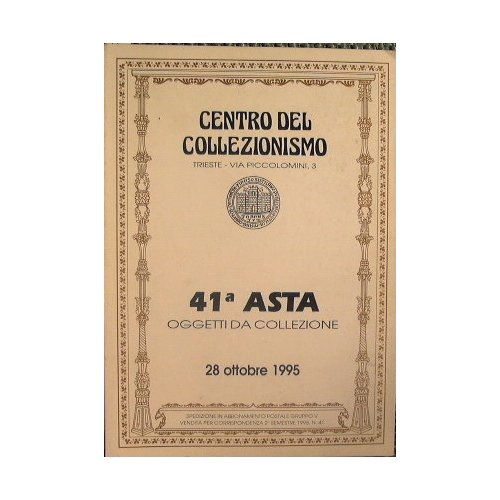 Cataloghi d'asta del Centro del Collezionismo di Muggia (Trieste).