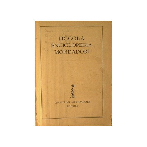 Piccola enciclopedia Mondadori | Immagine principale