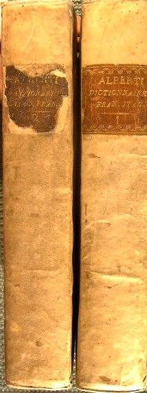 Nouveau dictionnaire francais-italien, d'apres les meilleurs editions d'Alberti, redige sur …