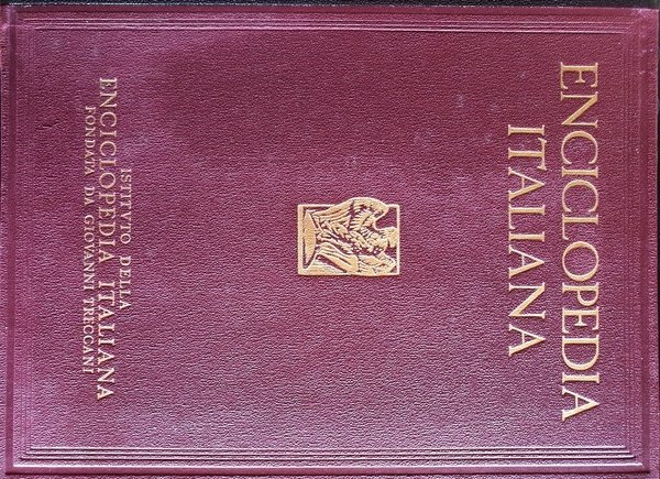 Treccani. Enciclopedia Italiana di Scienze, Lettere ed Arti. Ed. 1949