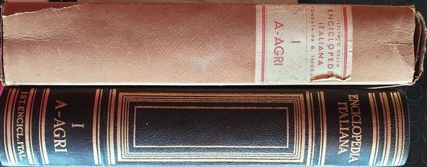 Treccani. Enciclopedia Italiana di Scienze, Lettere ed Arti. Ed. 1949