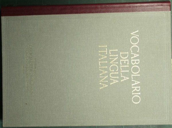 Vocabolario della lingua italiana
