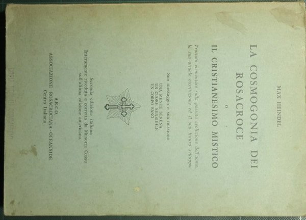 La cosmogonia dei Rosacroce o il cristianesimo mistico