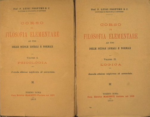 Corso di Filosofia Elementare