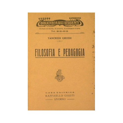 Filosofia e Pedagogia