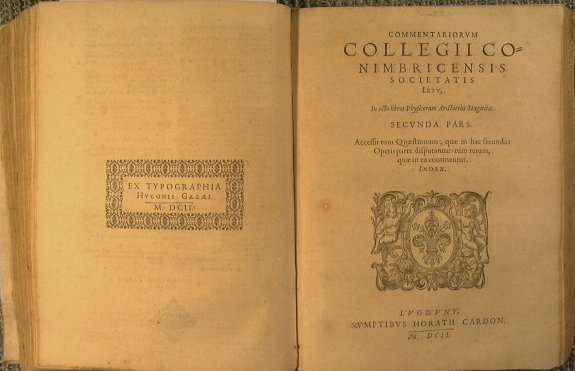 Commentarii collegii conibricensis societatis iesu in octo libros Phisicorum Aristotelis …