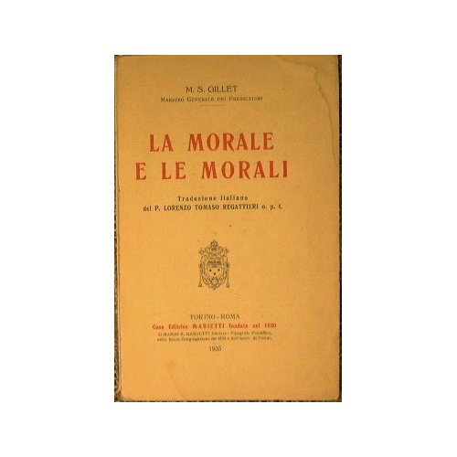 La morale e le morali