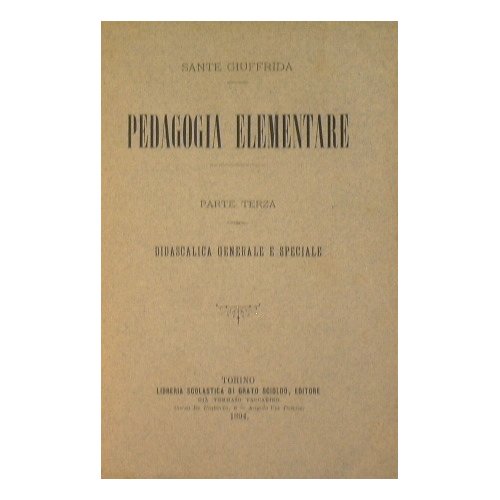 Pedagogia elementare