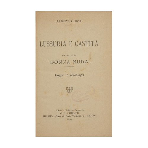 Lussuria e castità