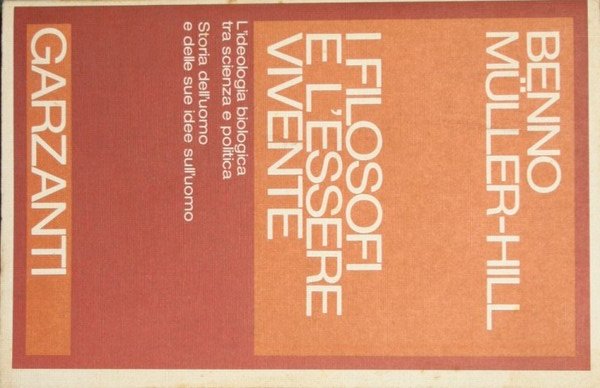 I filosofi e l'essere vivente