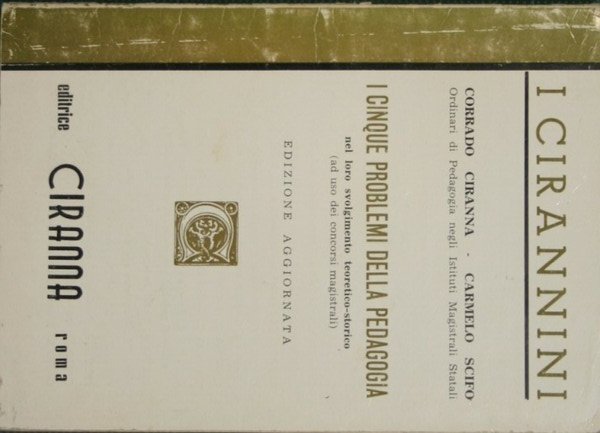 I cinque problemi della pedagogia